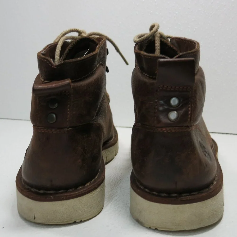 Timberland Soft Toe Leather Boots Shoes Men's Hiking Casual Comfort Footwear 9